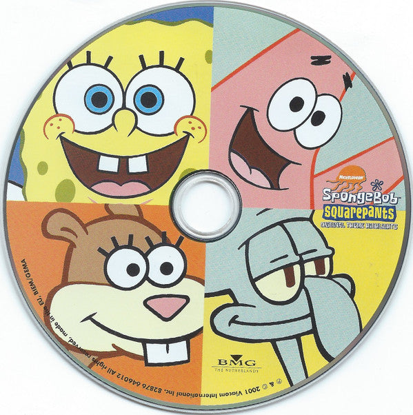 Various : Spongebob Squarepants Original Theme Highlights (Originele Liedjes Uit De Serie) (CD, EP, Comp, RE)