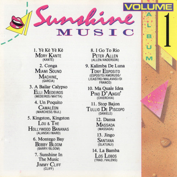 Various : Sunshine Music Volume 1 (CD, Comp)