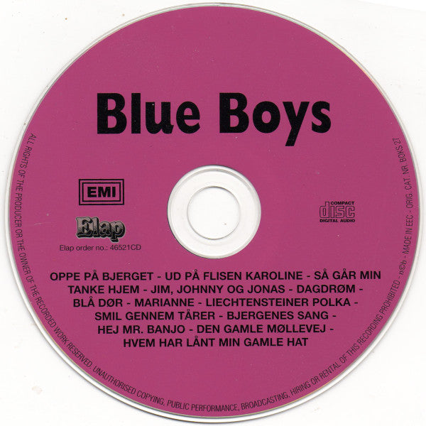 Blue Boys : Oppe På Bjerget (CD, Album, Comp, RE)