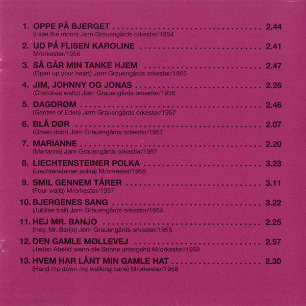 Blue Boys : Oppe På Bjerget (CD, Album, Comp, RE)