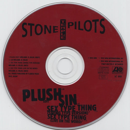 Stone Temple Pilots : Plush (CD, Single)