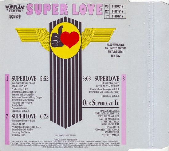 B.A.T. : Super Love (CD, Maxi)