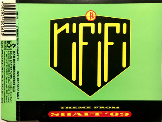 Rififi : (Theme From) Shaft '89 (CD, Maxi)