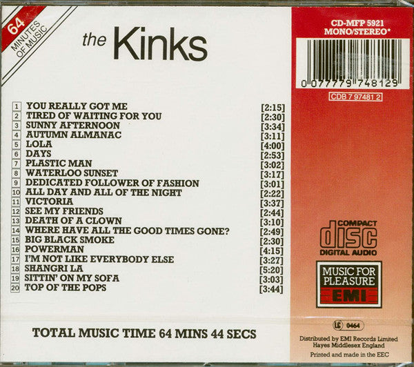 The Kinks : The Kinks (CD, Comp)