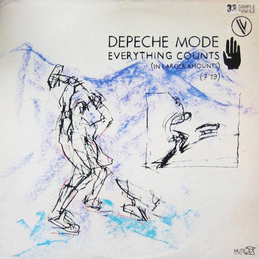 Depeche Mode : Everything Counts (In Larger Amounts) (12", Maxi)