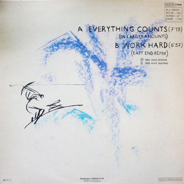 Depeche Mode : Everything Counts (In Larger Amounts) (12", Maxi)