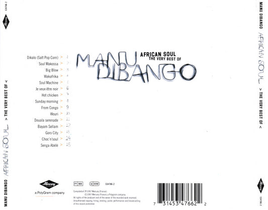 Manu Dibango : African Soul > The Very Best Of < (CD, Comp)