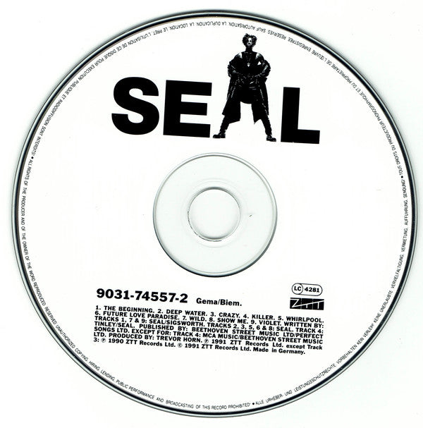 Seal : Seal (CD, Album, RE)