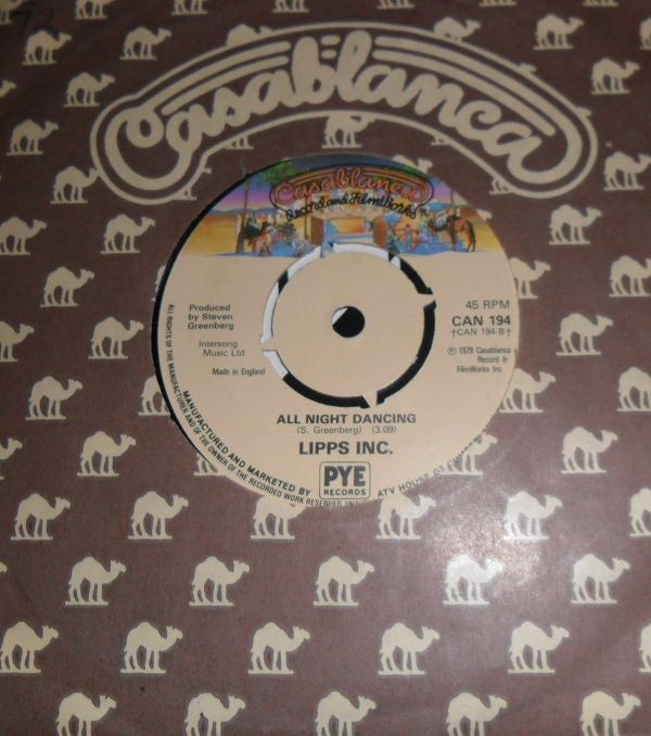 Lipps, Inc. : Funkytown  (7", Single, Pus)