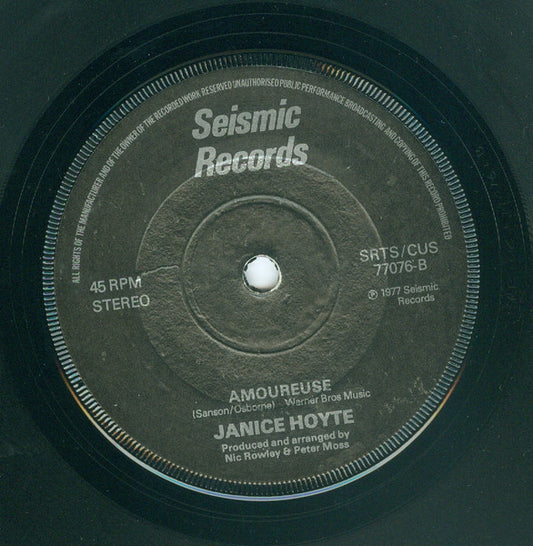 Janice Hoyte : This Is It (7")