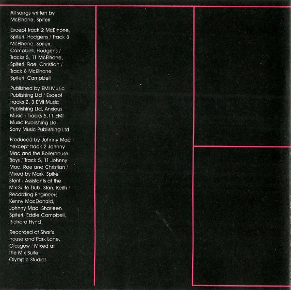 Texas : The Hush (CD, Album, PMD)
