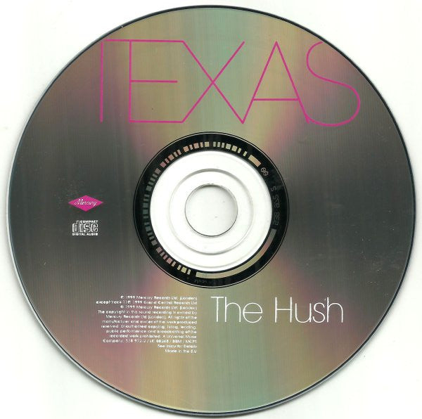 Texas : The Hush (CD, Album, PMD)