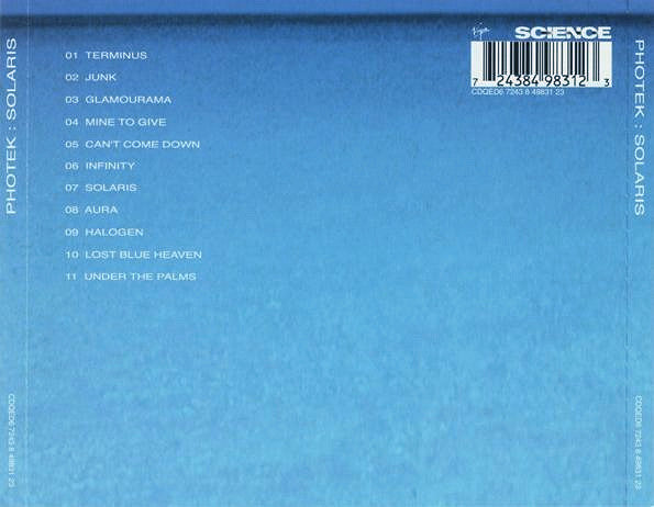 Photek : Solaris (CD, Album)