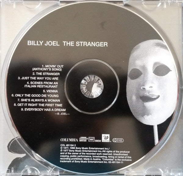 Billy Joel : The Stranger (CD, Album, RE, RM, CD )