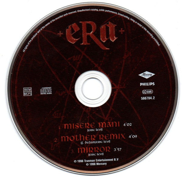 Era : Misere Mani (CD, Single)