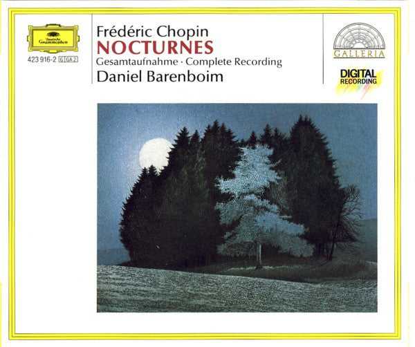 Frédéric Chopin, Daniel Barenboim : Nocturnes (2xCD, Album)
