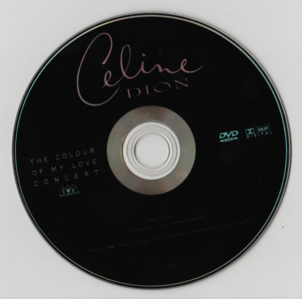 Céline Dion : The Colour Of My Love Concert (DVD-V, PAL)