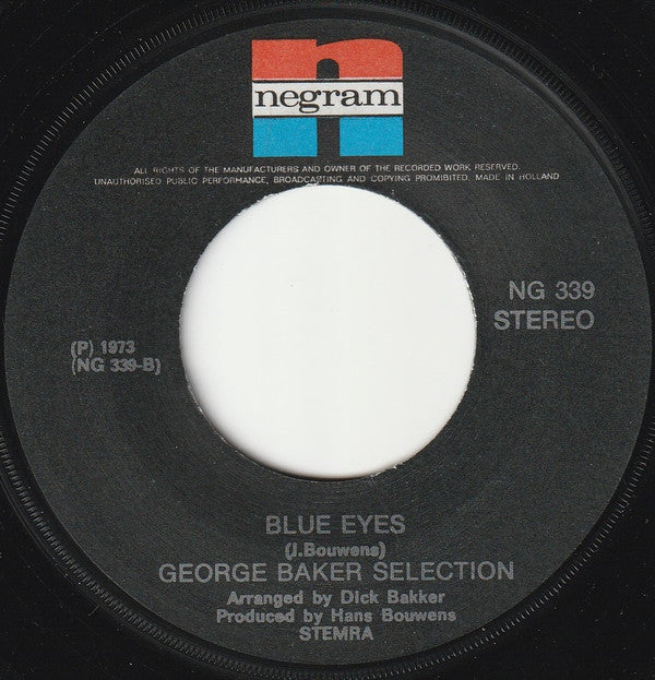 George Baker Selection : Morning Light (7", Single)