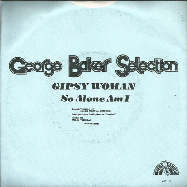 George Baker Selection : Gipsy Woman (7", Single)