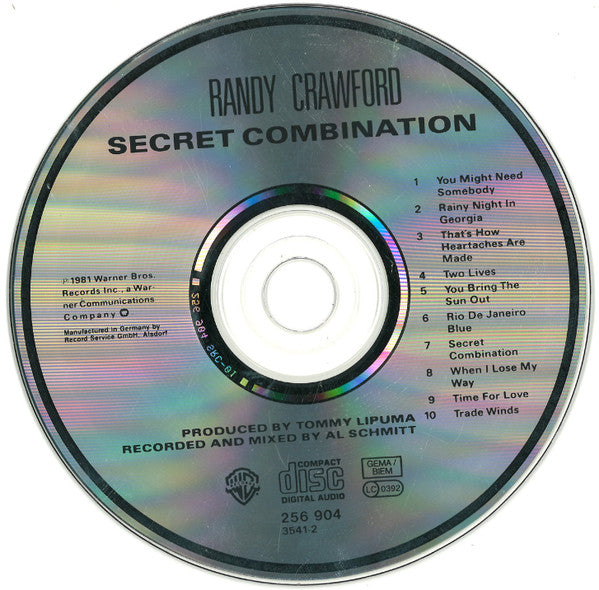 Randy Crawford : Secret Combination (CD, Album, RE)