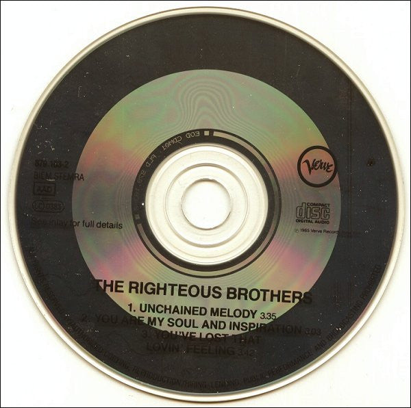 The Righteous Brothers : Unchained Melody (CD, Maxi)