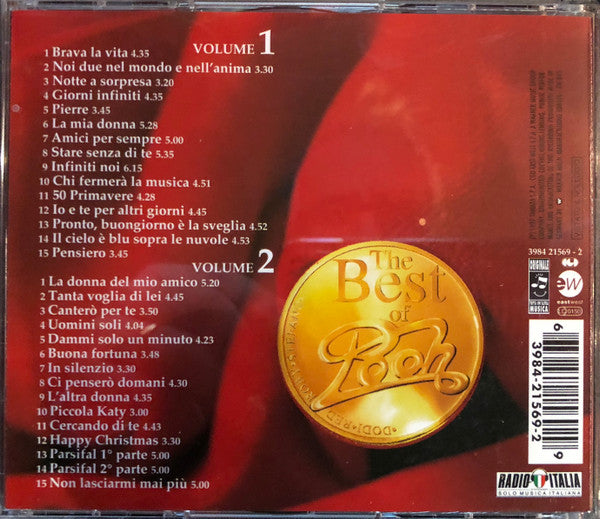 Pooh : The Best Of Pooh (2xCD, Comp)