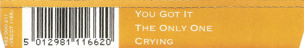 Roy Orbison : You Got It (CD, Maxi)