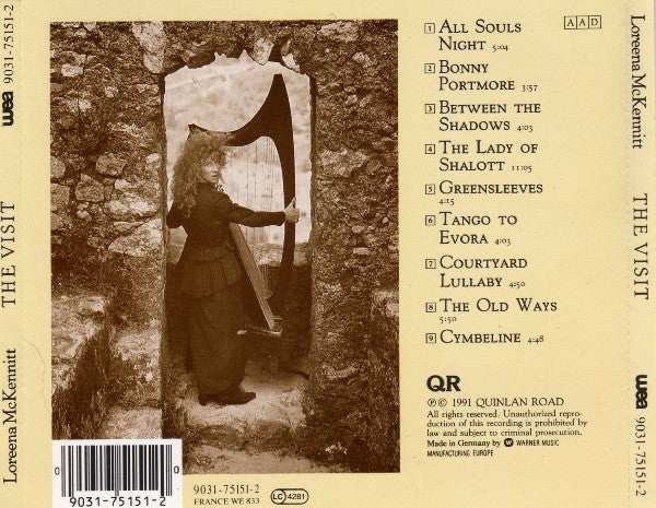 Loreena McKennitt : The Visit (CD, Album, RE)
