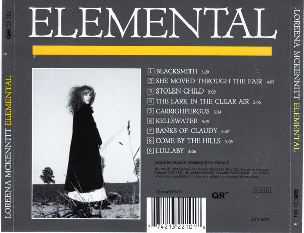 Loreena McKennitt : Elemental (CD, Album, RE)