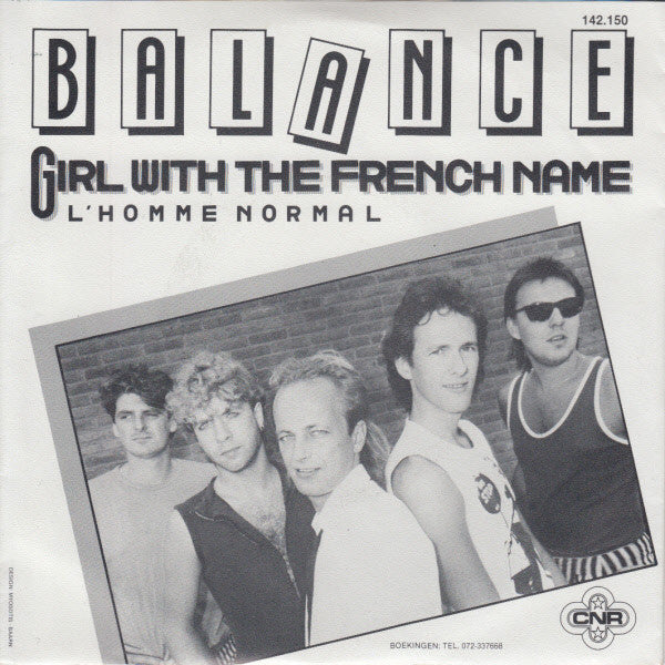 Balance (37) : Girl With The French Name / L'Homme Normal (7", Single)