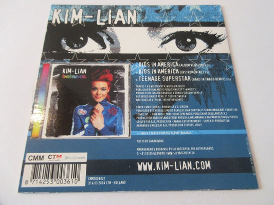 Kim-Lian : Kids In America (Minimax, Single)