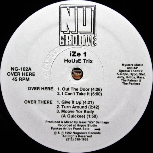 Ize 1 : HoUsE Trix (12")