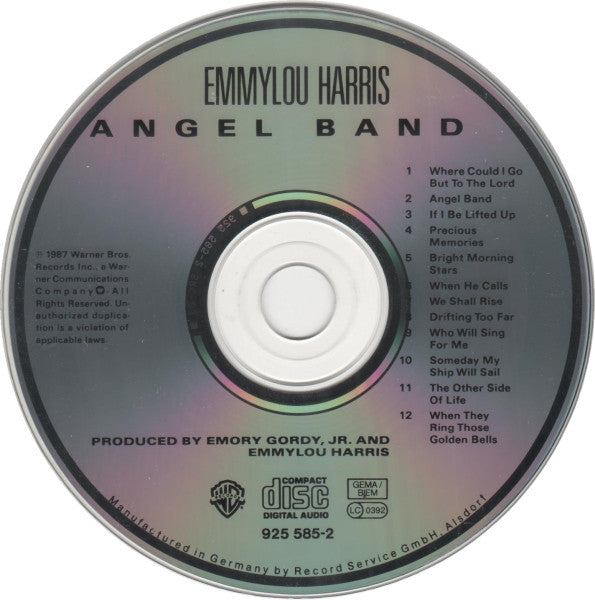 Emmylou Harris : Angel Band (CD, Album)