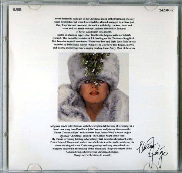 Elaine Paige : Christmas (CD, Album)