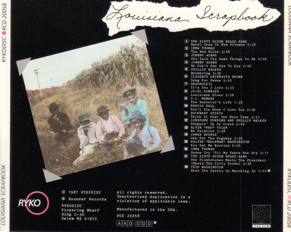 Various : Louisiana Scrapbook (CD, Comp)