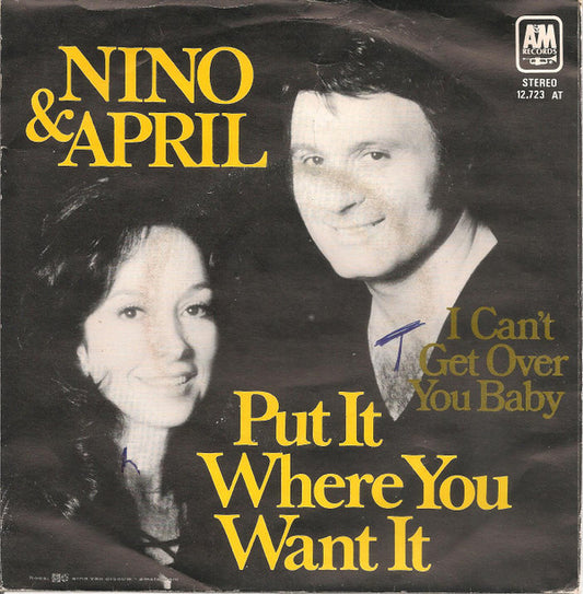 Nino Tempo & April Stevens : Put It Where You Want It (7", Single)