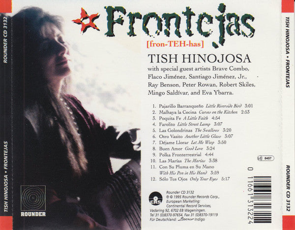 Tish Hinojosa : Frontéjas (CD, Album)