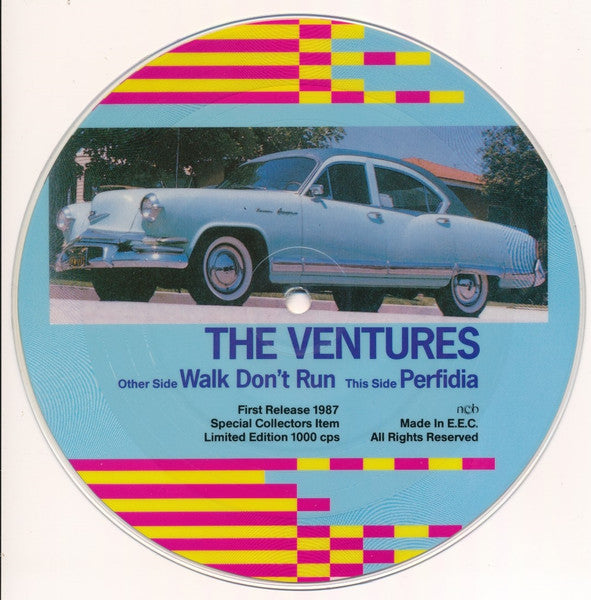 The Ventures : Walk Don't Run / Perfidia (7", Ltd, Pic)