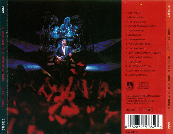 Chris de Burgh : High On Emotion - Live From Dublin! (CD, Album)