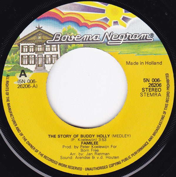 Familee : The Story Of Buddy Holly (7", Single)