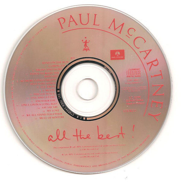 Paul McCartney : All The Best! (CD, Comp, RP)