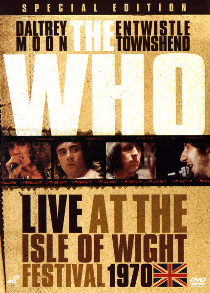 The Who : Live At The Isle Of Wight Festival 1970 (DVD-V, RE, S/Edition, Multichannel, PAL)