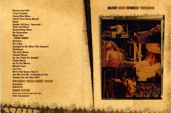 The Who : Live At The Isle Of Wight Festival 1970 (DVD-V, RE, S/Edition, Multichannel, PAL)