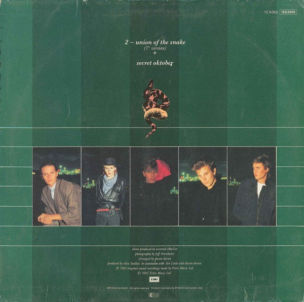 Duran Duran : Union Of The Snake (Extended Remix) (12", Maxi)