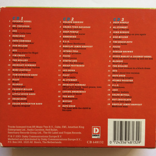 Various : Radio Caroline Calling 70's Flashback (3xCD, Comp)