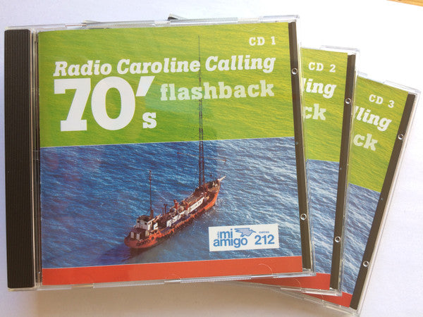 Various : Radio Caroline Calling 70's Flashback (3xCD, Comp)