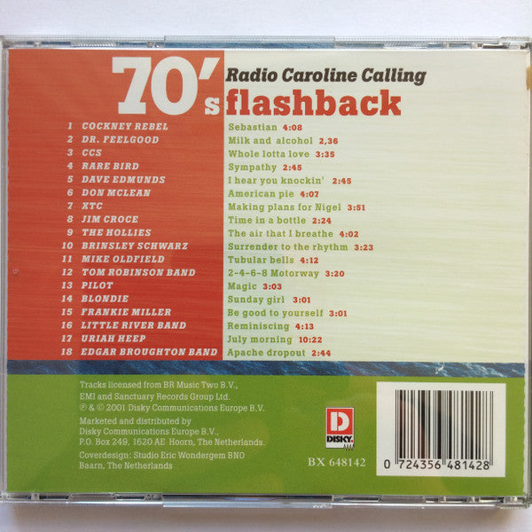 Various : Radio Caroline Calling 70's Flashback (3xCD, Comp)