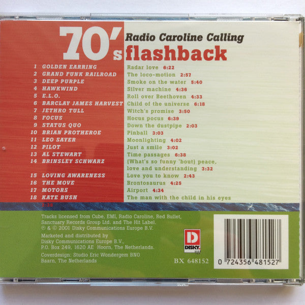 Various : Radio Caroline Calling 70's Flashback (3xCD, Comp)