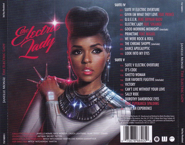 Janelle Monáe : The Electric Lady (CD, Album)