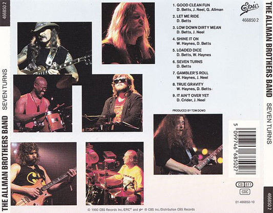 The Allman Brothers Band : Seven Turns (CD, Album)